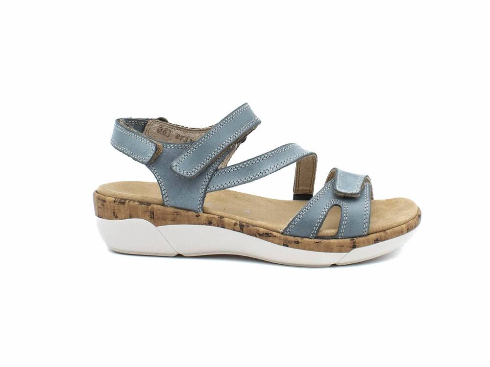 NEW REMONTE women's jocelyn 50 sandal in blue